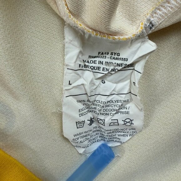 Nike FC Barcelona Yellow Soccer Jersey Youth Size L - Picture 7 of 14